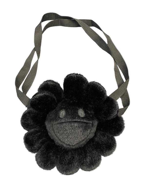 Takashi Murakami Flower Pochette All Black Bag