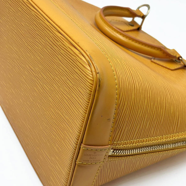 Louis Vuitton Tassil Yellow Epi Leather Alma PM Bag (Pre-owned) 4VT2CB4