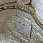 Load image into Gallery viewer, Prada Beige Vitello Shine Leather Tote (Pre-owned) VCGRMV2
