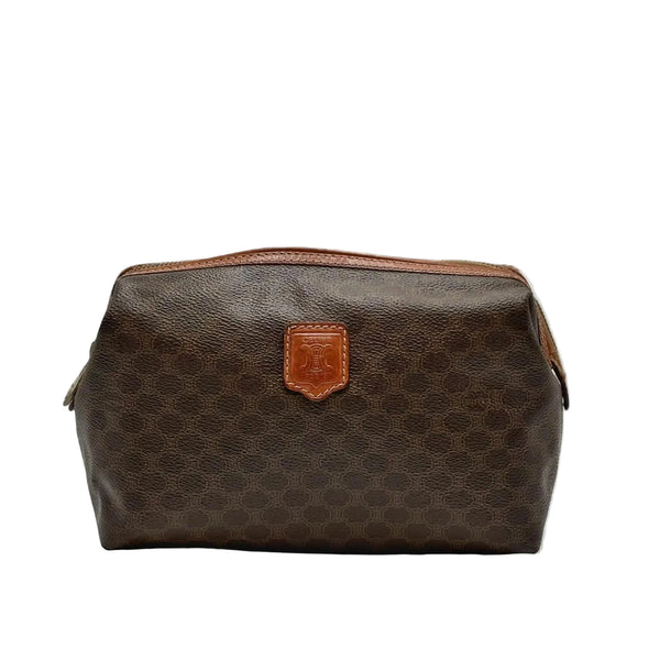 Celine Vintage Macadam Cosmetic Pouch (Pre-owned)