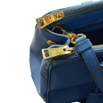 Load image into Gallery viewer, Prada Black Saffiano Lux Leather Double Zip Small Tote Bag (Pre-owned) WTYTRCG
