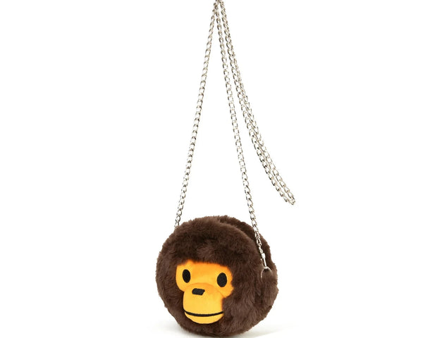 Baby milo Soft fut plush cross bag