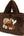 Baby Milo Fur small tote bag