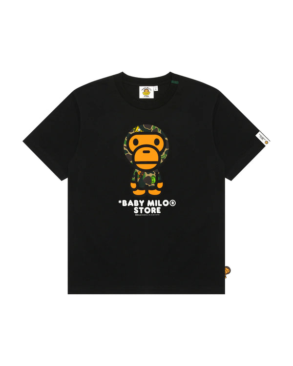 BABY MILO Short Sleeve T-Shirt Black Milo regular fit tee