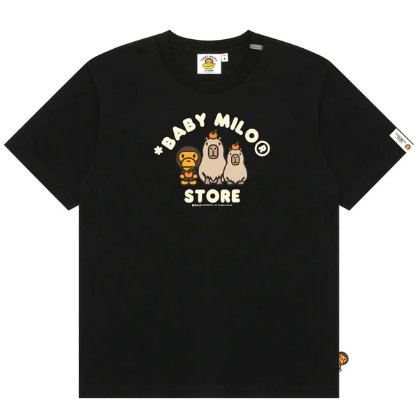 Baby Milo graphic tee Capybara