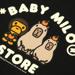 Load image into Gallery viewer, Baby Milo graphic tee Capybara
