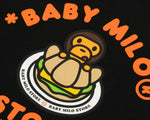 Load image into Gallery viewer, Baby Milo Graphic tee Black/Orange
