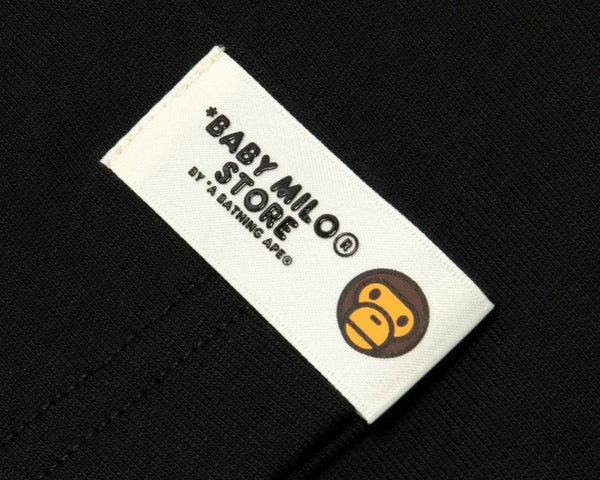 Baby Milo Graphic tee Black/Orange