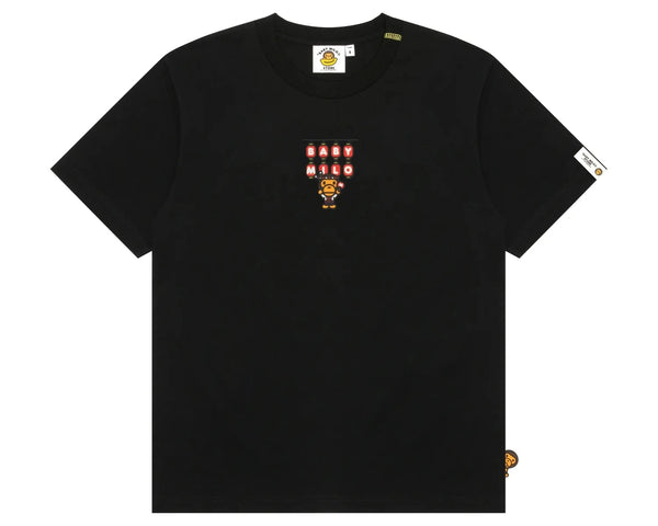 Baby Milo Regular Fit Fireworks Festival Tee Black