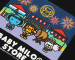 Load image into Gallery viewer, Baby Milo Regular Fit Fireworks Festival Tee Black
