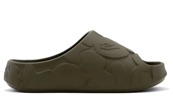A Bathing Ape Slide #1 Olive Solid Camo