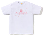 Load image into Gallery viewer, Bape Sakura Logo Tee White
