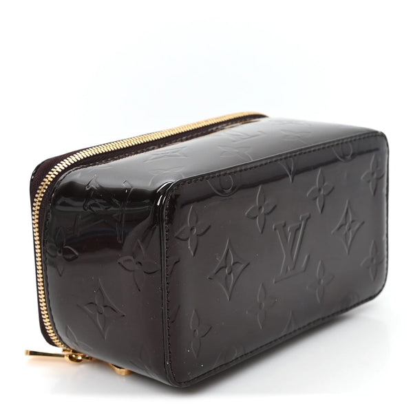 Louis Vuitton Vernis Vanity Jewel Case Amarante
