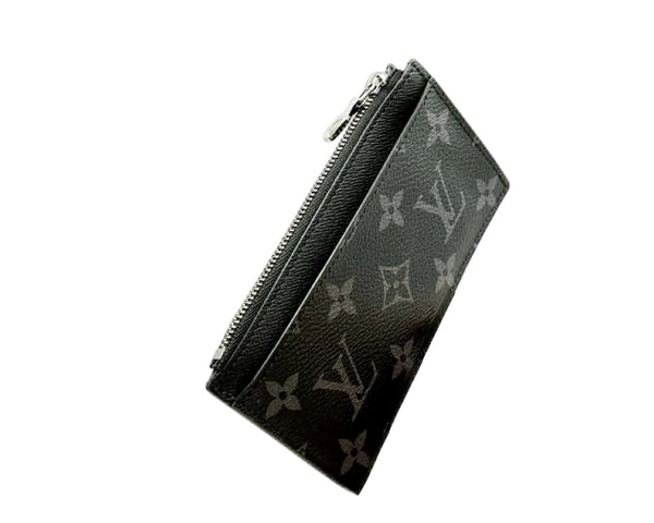 Louis Vuitton Coin Card Holder Monogram Eclipse Canvas (Like new) HK7V4W8