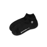 Load image into Gallery viewer, AAPEUNVS moonface low socks Black
