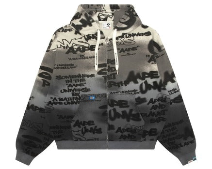 AAPE Main Zip Up Hoodie