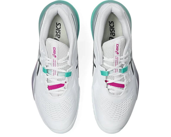 ASICS Gel-Resolution X White Aurora Green