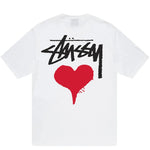 Load image into Gallery viewer, Stussy Stock Heart Tee White
