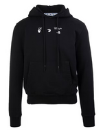 Load image into Gallery viewer, OFF-WHITE Bolt Arrows Hoodie Black
