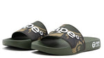 Load image into Gallery viewer, AAPE Green Camo Slides
