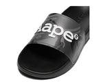 Load image into Gallery viewer, AAPE Black Camo Slides
