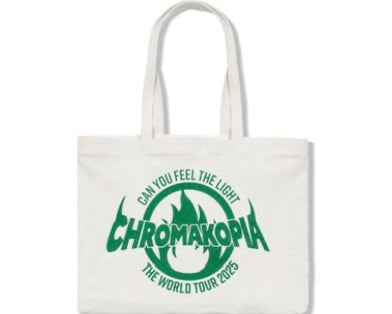 Tyler The Creator Chromokopia 2025 Tour Tote Bag White