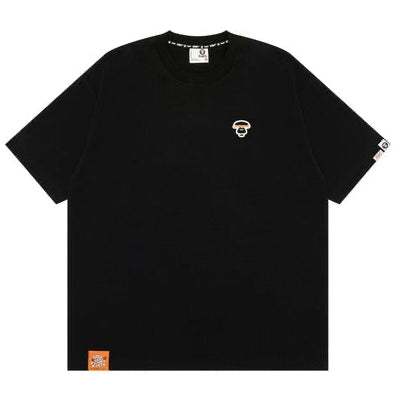 Aape Main Tee Black/Orange