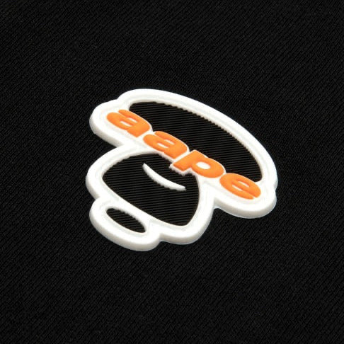 Aape Main Tee Black/Orange
