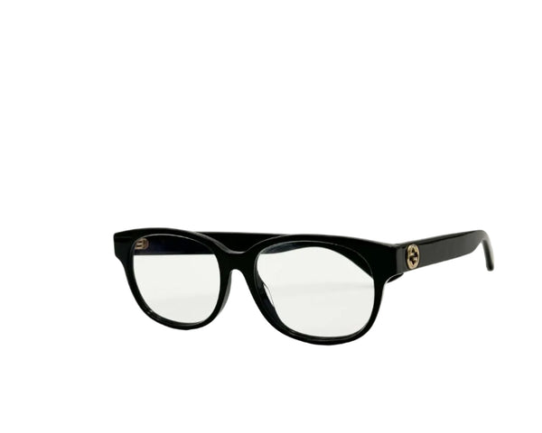 Gucci Eyewear logo-plaque square-frame glasses (Pre-owned)