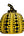 Yayoi Kusama,
Pumpkin (yellow/black), 2013