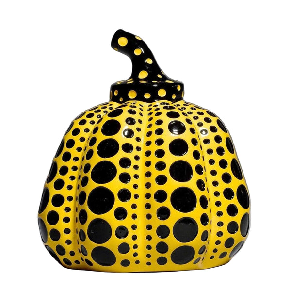 Yayoi Kusama,
Pumpkin (yellow/black), 2013