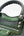 Balenciaga Classic Mini City Dark Green Leather and Patent Leather Bag (Pre-owned) 6C6VC4K
