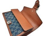 Load image into Gallery viewer, Gucci Dionysus Bag GG Denim Small Shoulder Bag (Like new) KH9JXV7
