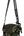 Aape Moonface patch camo crossbody pouch Army Green