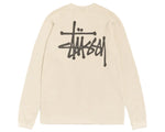 Load image into Gallery viewer, Stussy Raglan Thermal Basic Stock - Bone

