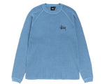 Load image into Gallery viewer, Stussy Raglan Thermal Basic Stock - Dust Blue
