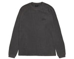 Load image into Gallery viewer, Stussy Raglan Thermal Basic Stock - Washed Black
