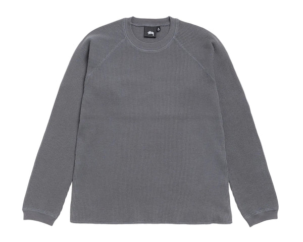 Stussy Extra Tough Raglan Thermal Charcoal