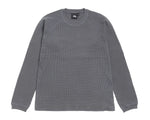 Load image into Gallery viewer, Stussy Extra Tough Raglan Thermal Charcoal
