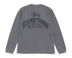 Load image into Gallery viewer, Stussy Extra Tough Raglan Thermal Charcoal
