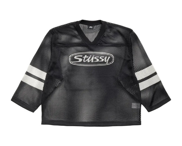 Stussy Trucker Team Jersey Black