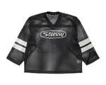 Load image into Gallery viewer, Stussy Trucker Team Jersey Black
