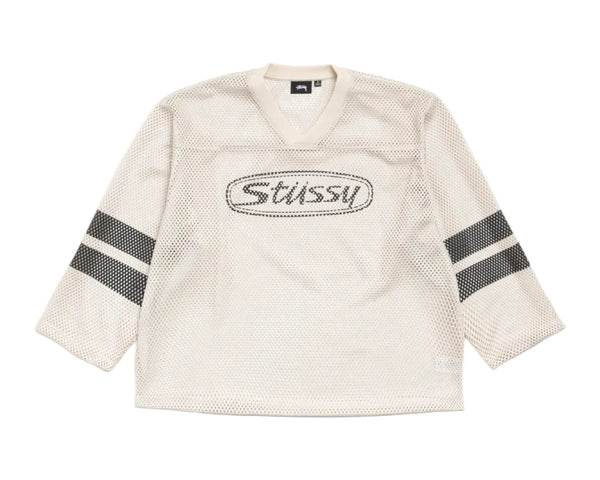Stussy Trucker Team Jersey Tan