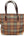 Burberry Blue Label Nova Check Mini Tote Bag with Brown Leather Trim (Like new)