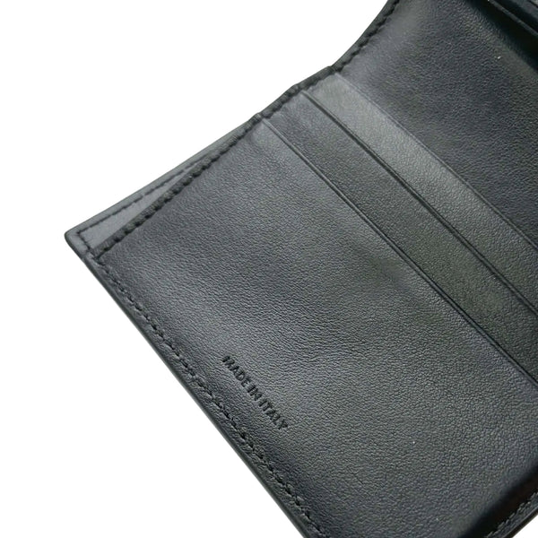 Celine Small Triomphe Flap Wallet Shiny Calfskin Black (Like new) DCHR436