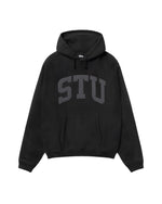 Load image into Gallery viewer, Stussy STU Applique Hood Black
