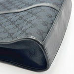 Load image into Gallery viewer, Gucci Black Guccissima Jacquard Jackie Tote (Pre-owned) 78GMTVQ
