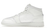 Load image into Gallery viewer, Jordan 1 Mid Triple White (2023) (GS)
