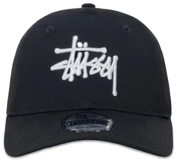 Stussy New Era 9Twenty Basic Strapback Black