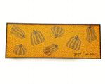 Load image into Gallery viewer, Yayoi Kusama Pumpkin Tenugui (Framed) Black
